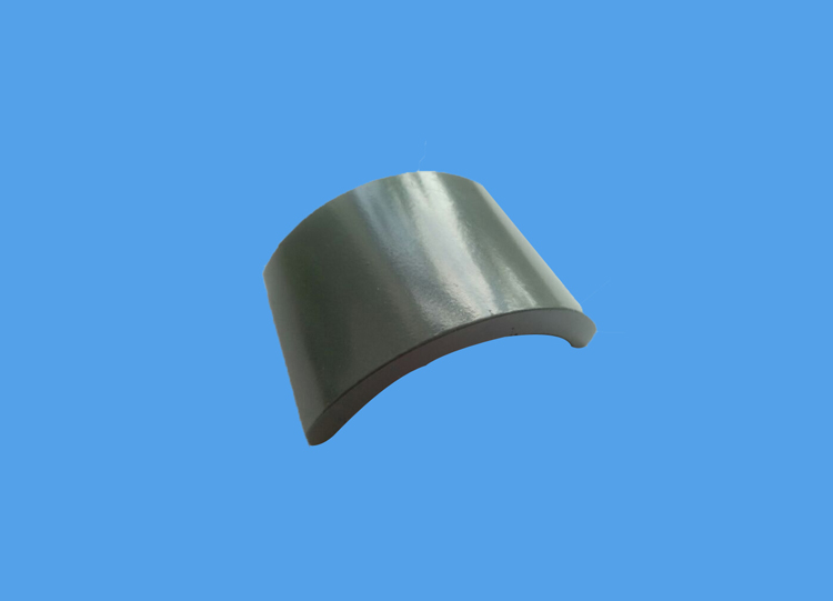 无刷电机粘结钕铁硼磁瓦 表面灰环氧